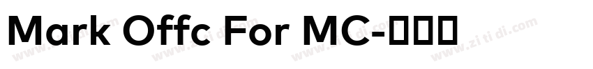 Mark Offc For MC字体转换 Mark Offc For MC字体转换
